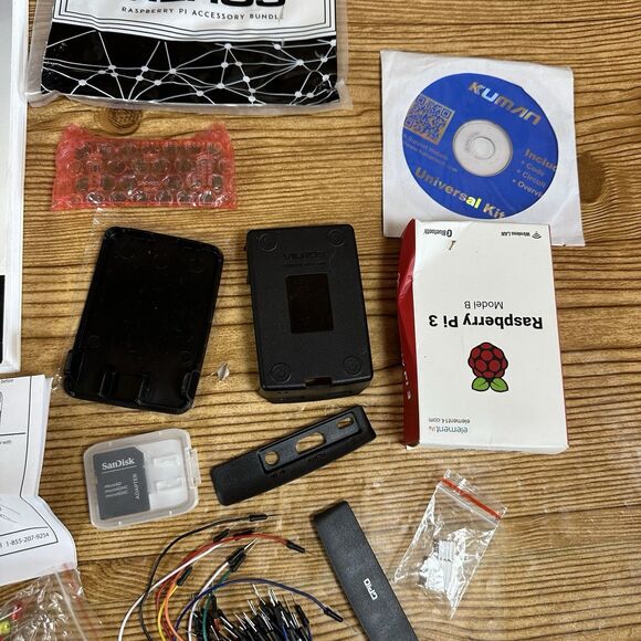 Raspberry Pi 3 Model B Starter Kit 16GB Vilros And Kuman Starter Kits - Picture 9 of 13
